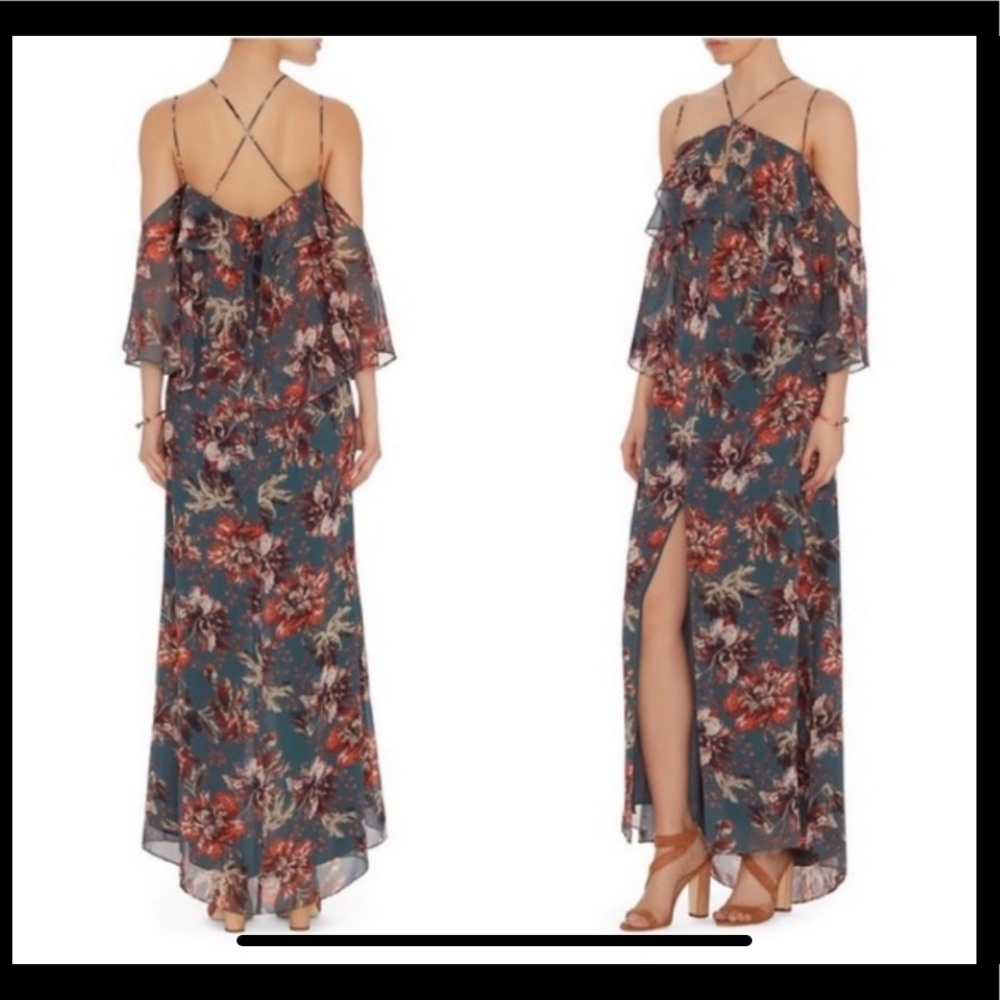 INTERMIX AUBREY FLORAL PRINT MAXI - petite